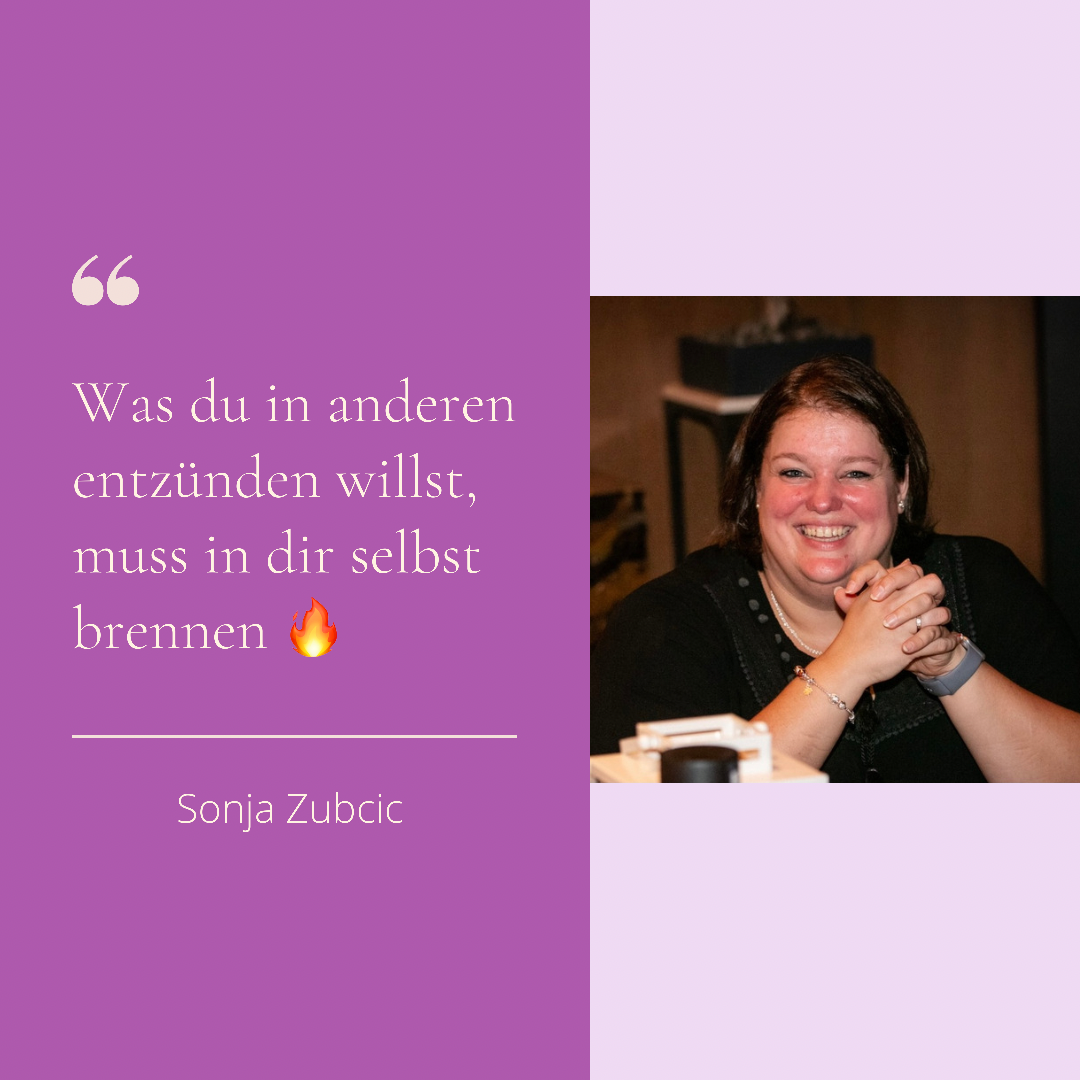 Bild Sonja Zubcic - Spruch